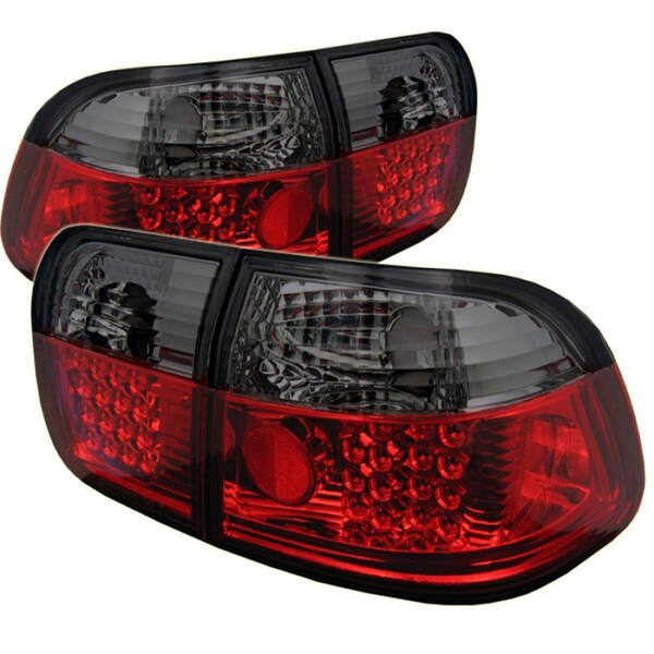 Spyder Auto LED Tail Lights for 1996-1998 Honda Civic 5005038 - main